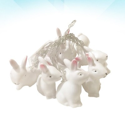  Ostern Kaninchen LED String Licht USB Kreative Hof Lampe Cartoon Dekoratives