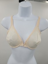 Vintage Olga Front Closure Bra Sz 34D