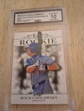 2025 Leaf Rookie Achievements Roch Cholowsky CCG 10
