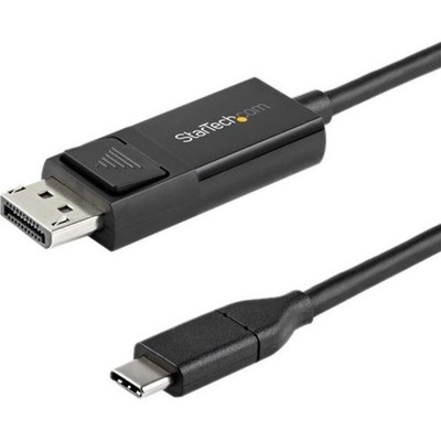 StarTech 6.6ft.USB C to DisplayPort 1.2 Bidirectional 4K 60Hz Adapter Cable