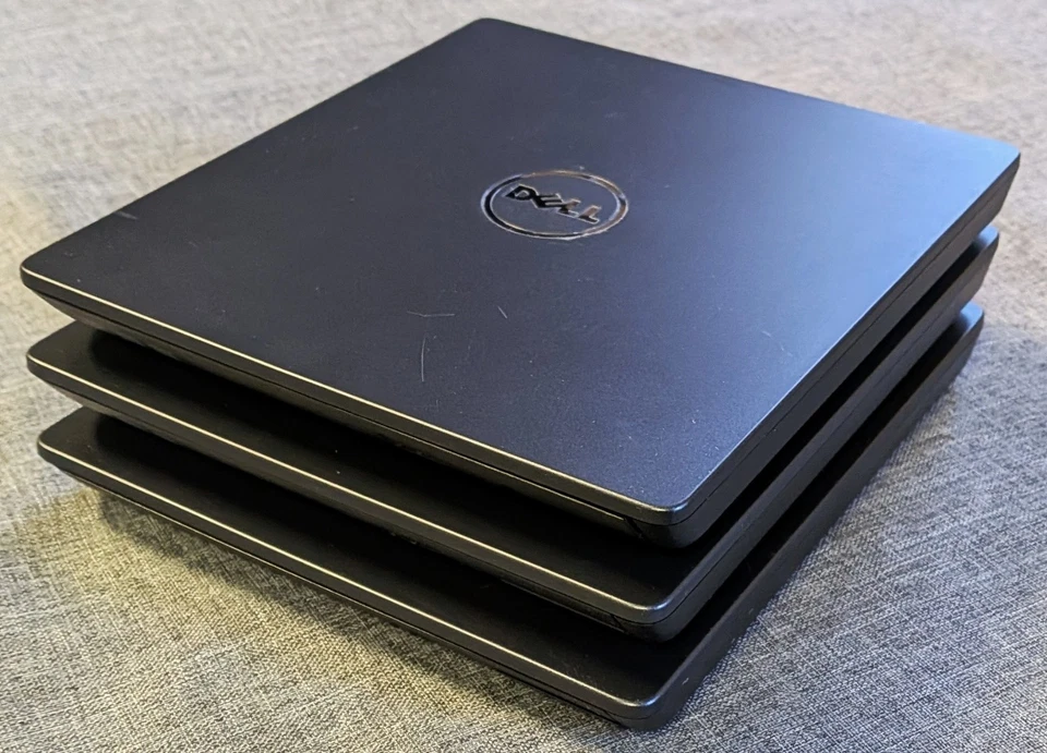 Lot Of 3 Genuine DELL Latitude K01B External Optical Drive Bay DVD R/RW  - Image 4 of 4