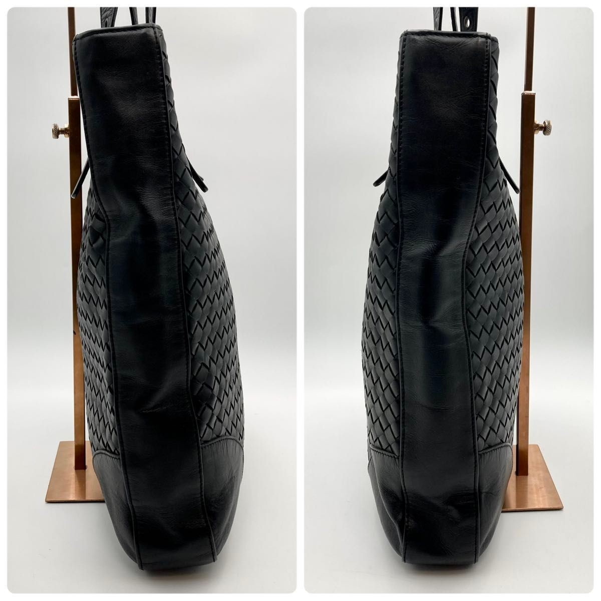 Bottega Veneta Leather Tote Bag A4 Size Used Good Condition thumbnail 2