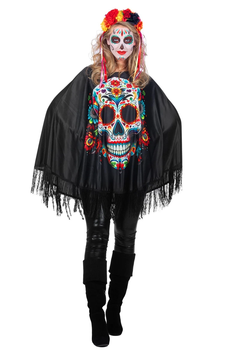 Halloween Kostüm Damen, Umhang Mit Kapuze Karneval Produktbild-Vorschau 8