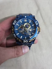 Invicta Men's Mammoth Watch #38827 Blue/Gold FREE SHIPPING!!
