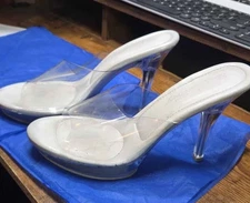 Sexy 5" Stiletto Heel Exotic Stripper Bikini Contest Pole Dancer Sandal SZ 10