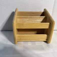Caddy Remote Control Organizer Wooden Storage Holder Box TV Stand