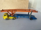 Vintage 1970s Corgi Juniors Whizzwheels Hoynor Car Transporter Ford D Series