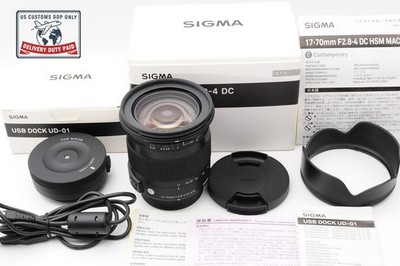 [ TOP Mint ] SIGMA 17-70mm f/2.8-4 DC Macro OS HSM Contemporary For Nikon JAPAN