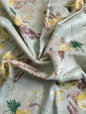 Zimmermann Dress Deadstock Silk Linen Fabric 3 Yards