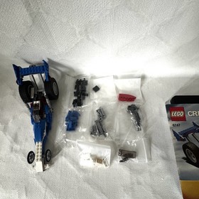 LEGO Creator 6747 Race Rider Dragster Manual Spare Parts Retired Read 2008