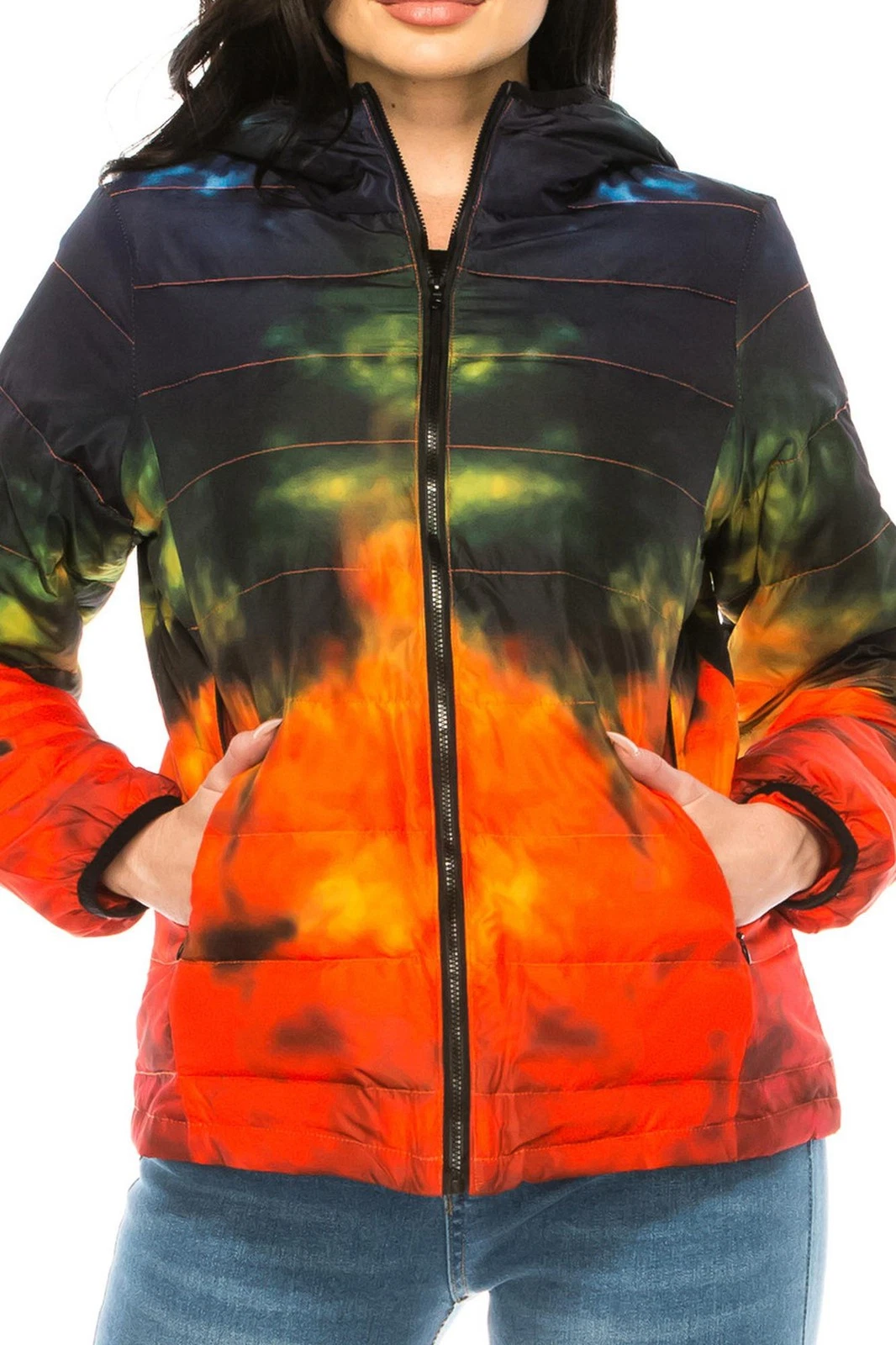 Women's Lava Daub Winter Puffer Down Jacket
Opens in a new window or tab
