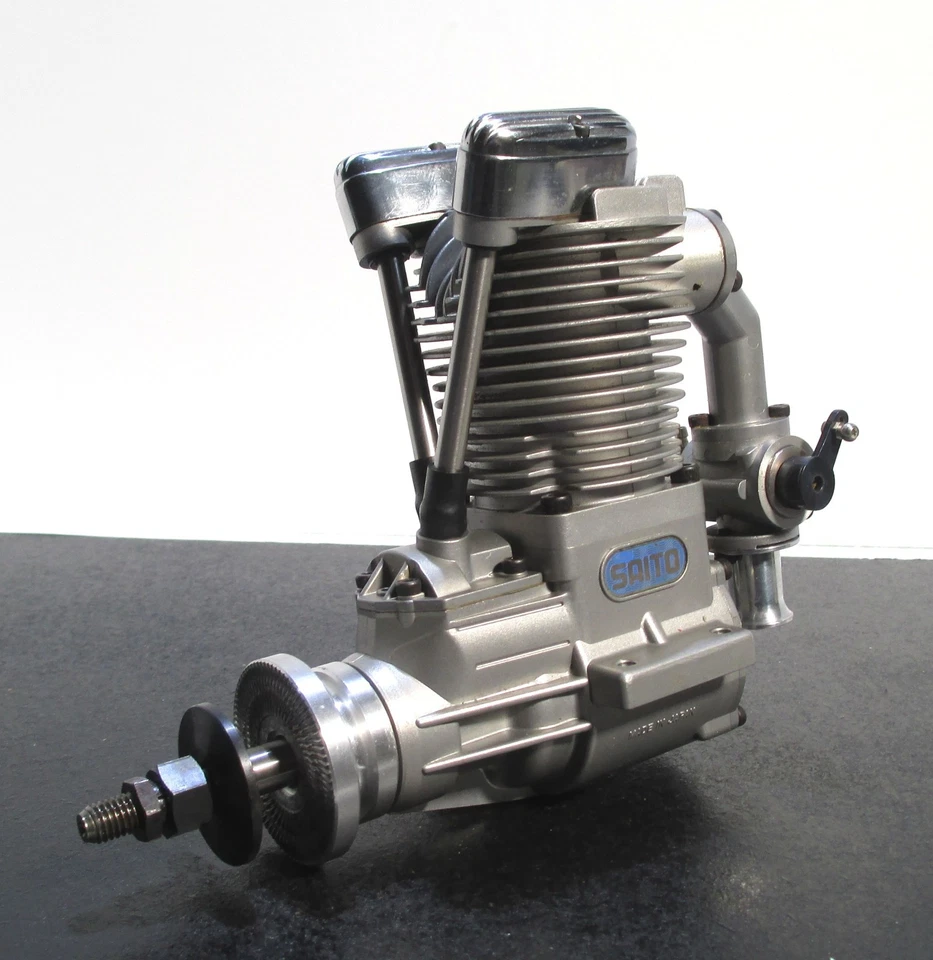 SAITO FA-220 Zeus Hemi Head 36cc 4 stroke glow engine with muffler for airplane - Image 4 of 4