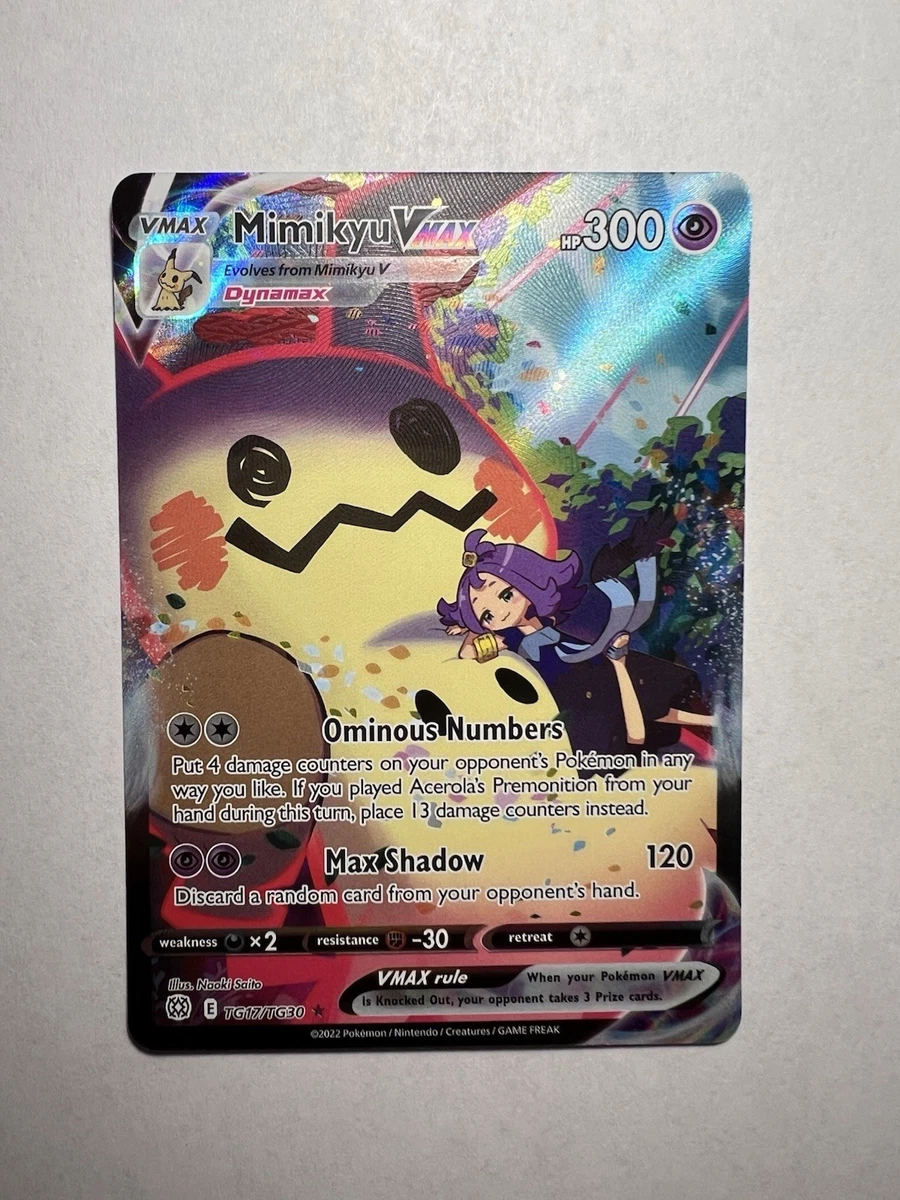 Mimikyu VMAX Pokémon TCG Cards for sale | eBay