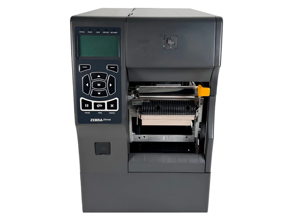 Zebra ZT410 (Earlier Model Than ZT411) Label Printer Peel Rewind USB BT LAN - Image 4 of 4