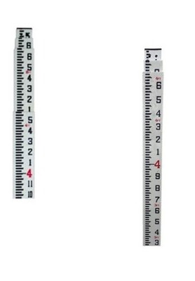 13 ft Grade Rod for Surveying with Measurement Markings, Durable Construction