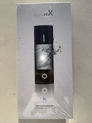 WhenNX Hydrogen Water Bottle 100% Hydrogen-Oxygen Separation Technology H2O