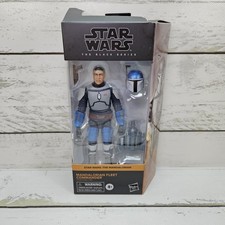 Hasbro Star Wars Black Series The Mandalorian Fleet Commander Figure Box Damage