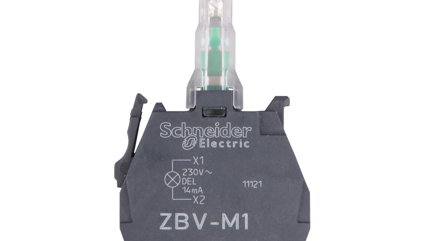 Light set ø22 white LED 230/240V Harmony XB4 ZBVM1