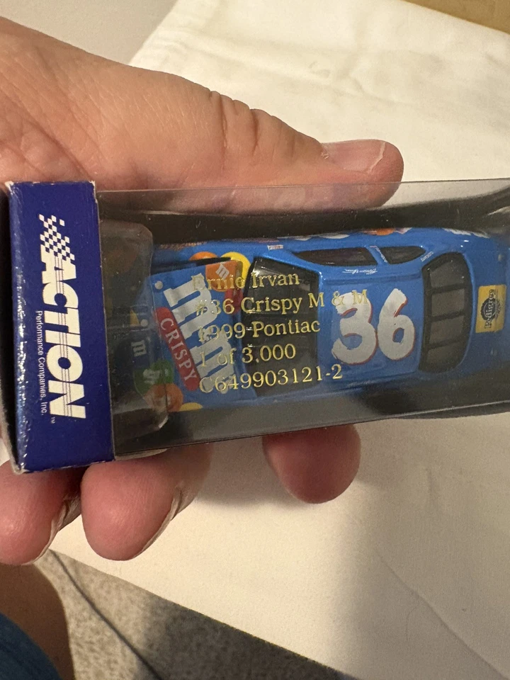 RCCA Nascar 1999 M&M’s Crispy #36 Ken Schrader 1/64 Diecast Car LE 1/3000 - Image 4 of 4