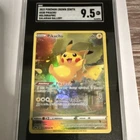 Pokémon Pikachu GG30/GG70 Crown Zenith Galarian Gallery Ultra Rare Holo SGC 9.5