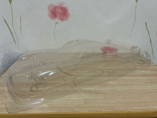 1/10 Porsche 911 GT1 carrocería de radiocontrol sin pintar PORSCHE superdeportivo de coche clásico vintage - Imagen 2 de 6