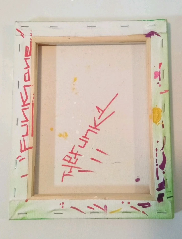 ARTE GRAFFITI ORIGINAL SOBRE LIENZO "LATA SPRAY" 1 DE 1, 8X10" Foto 2 de 2