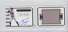 2018 Panini National Treasures 86/99 Clint Frazier #RSB-CF Auto ht1