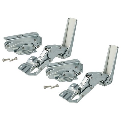 4x Türscharnier für Brandt 41X0396 Kühlschrank