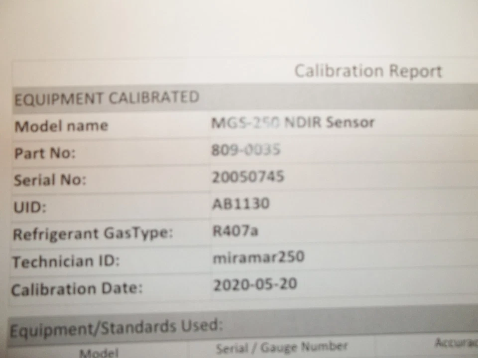 MRLDS -250   809-0035. never used leak detector sensor. Emerson - Image 2 of 4