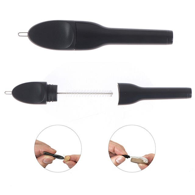 1Pc Hearing Aid Cleaning Brush Maintenance Cleaning Magnet Brush Ear Care Too S1 1Pc Hearing Aid Cleaning Brush Maintenance Cleaning Magnet Brush Ear Care Too S1