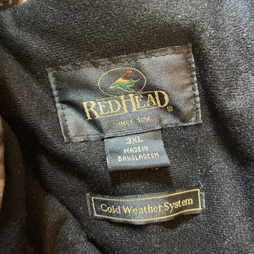Redhead Cold Weather System Jacket with Liner 3XL Realtree Hunting - Picture 3 of 11