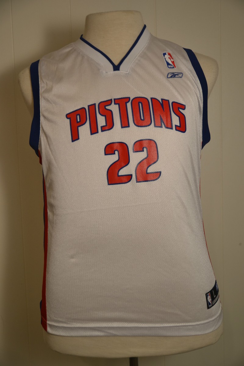 【専用売約済】NBA Pistons プリンスReebokユニフォームのみ Rare Vintage Reebok NBA Detroit Pistons Tayshaun Prince
