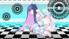Anime panty and stocking with garterbelt anarchy cyan Playmat Gaming Mat Desk