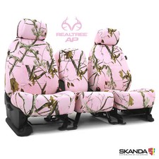 New Custom-fit Neosupreme Camo Seat Covers Realtree Ap Pink Solid Made-in-usa