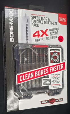 BRAND NEW Real Avid Bore Max Speed Jags & Patches Multiple Calibers - AVBMJAGS