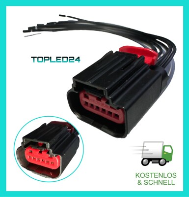 Reparatursatz Stecker 6-pol. Luftmassenmesser Drosselklappe FÜR FORD Focus #R1H