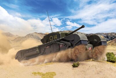 Corgi British Churchill MkIV Tank 21st Tunisia43 To Catch a Tiger C Squadron