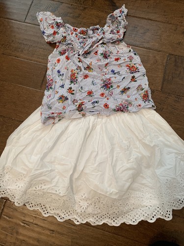 girls size 13/14 gap skirt NWT and H&M top size 13/14 euc - Picture 3 of 3