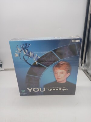 Weakest Link Brettspiel Vintage BBC 2001 Hasbro Maske Fragen 4 - 9 Spieler 12+