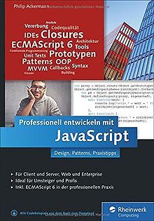 Professionell entwickeln mit JavaScript: Design, Pattern... | Buch | Zustand gut