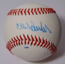 Ellis Burks Autographed Signed Baseball ROLB1 Rawlings With COA Boston Red Sox