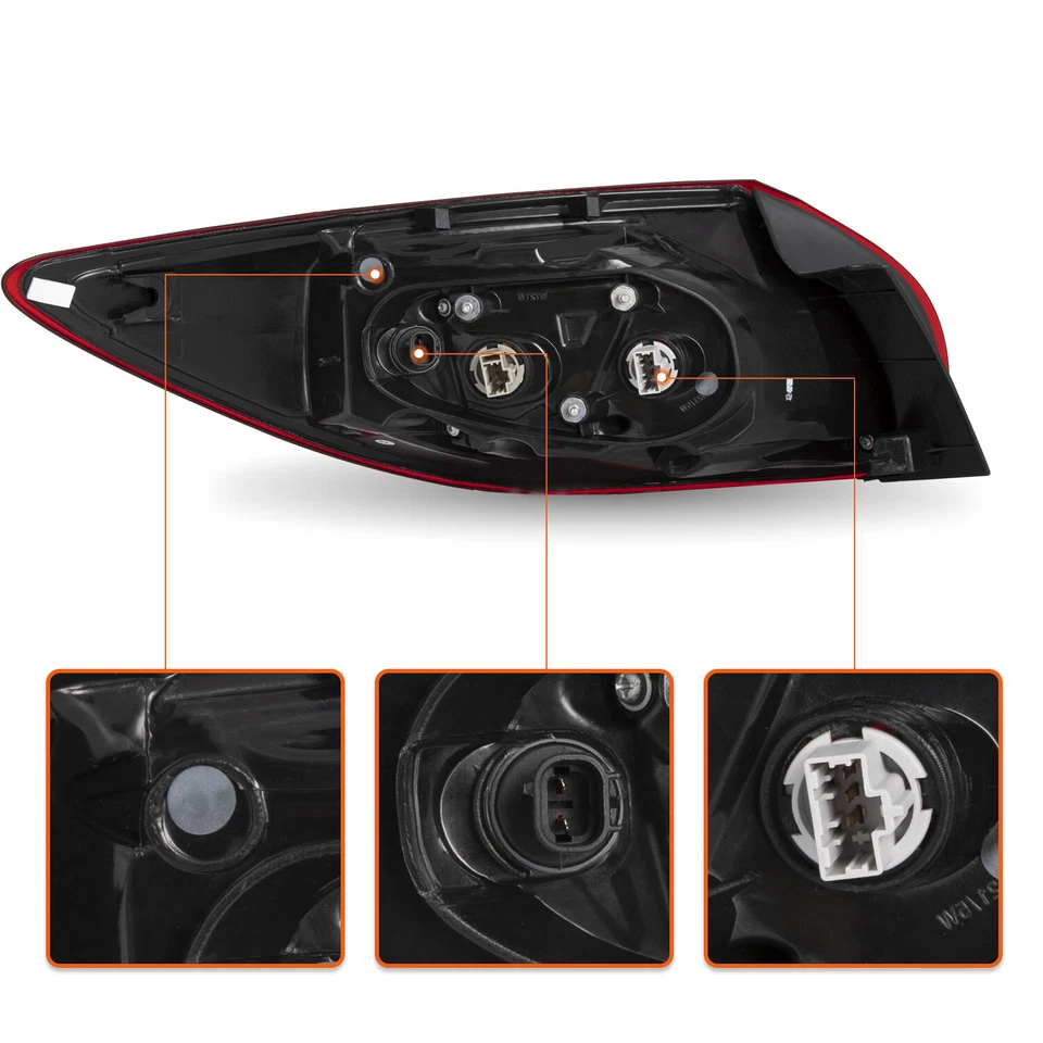 Задний фонарь с креплением на внешний кузов со стороны пассажира для Mazda CX-5 2013 2014 2015 2016 годов выпуска - Изображение 3 из 4