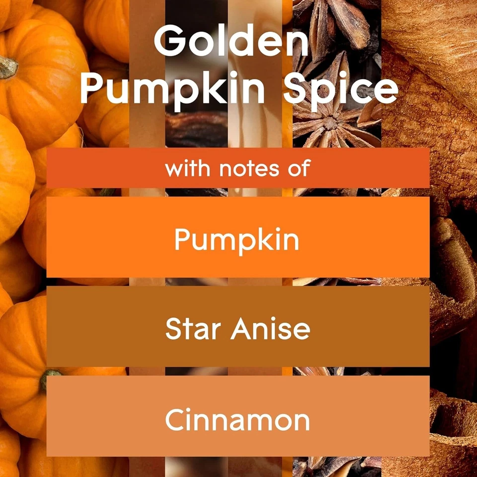 Glade Warmer + PlugIns Refills Golden Pumpkin & Spice Scented Oil 2 Refills - Image 2 of 4