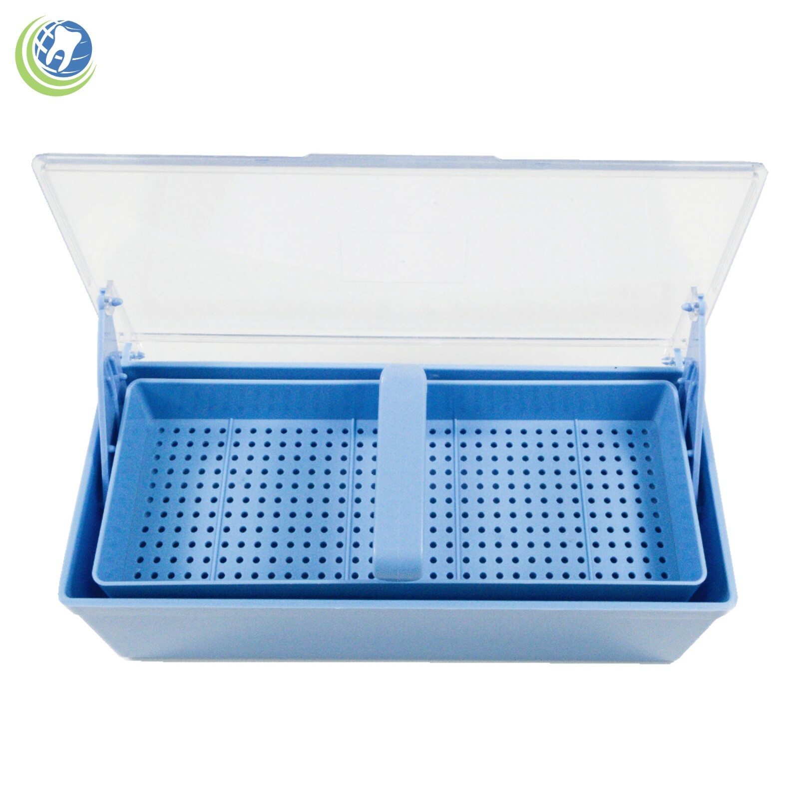 GERMICIDE TRAY COLD STERILIZATION DENTAL MEDICAL TATTOO INSTRUMENT CASE BLUE eBay