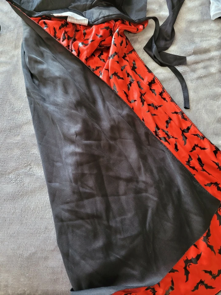 Fantasia infantil de vampiro Halloween tamanho 3-4 anos - Imagem 3 de 4