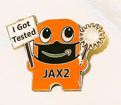 I got tested Covid JAX2 Amazon Employee Pin