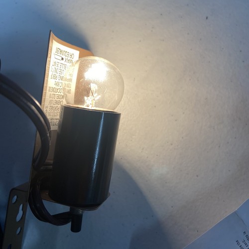 Vintage GLD100 Cabinet Curio 120V Showcase Light Bulb Fixture Kit Mount New Hang - Picture 6 of 8