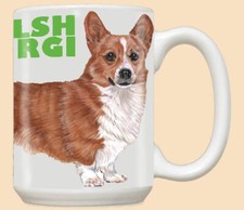 Tasse à café en céramique Corgi Welsh Pembroke tasse à thé 15 oz