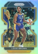 2022 Panini Prizm WNBA LEXIE BROWN #57 SILVER PRIZM SPARKS