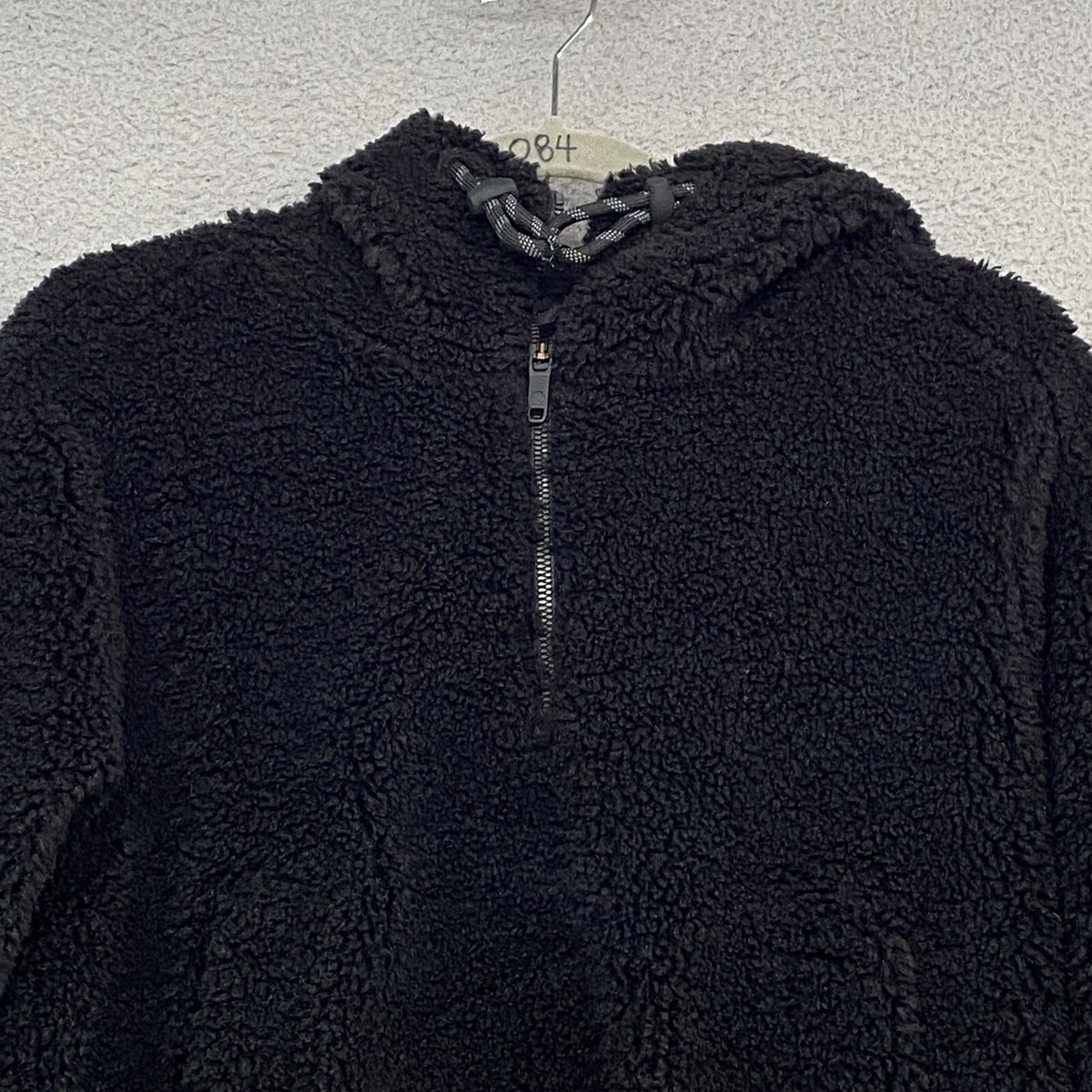 Lululemon Hoodie Womens 4 Textured Half Zip Fuzzy Crop